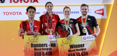 Kalah dari Pasangan Inggris, Tim Bulu Tangkis Indonesia Tanpa Gelar di Thailand Masters 2020