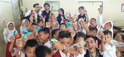 Mahasiswa KKN Undip Perkenalkan Budaya Jepang di Balapulang