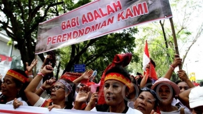 Demo "Save Babi" dan Dampak Ekonomisnya bagi Orang Batak