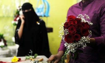 Arab Saudi di antara Valentine dan Bunga
