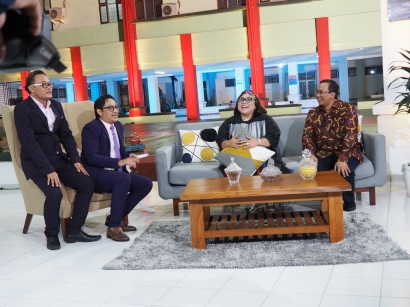 Ini Talk Show Tampil Beda, RSKO Jakarta Disambangi