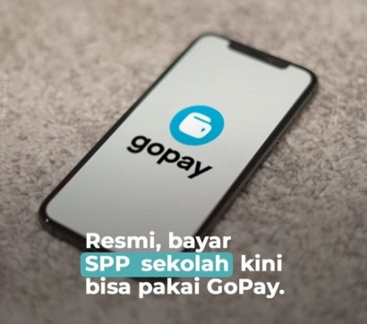 Sekarang Para Wali Murid Bayar SPP Bisa Menggunakan GoPay
