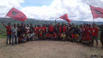Hijaukan Sejumlah Lokasi di Malaka, Bukti Cinta dan Kepedulian RTS bersama Relawan