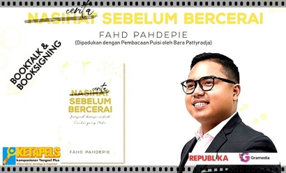 [Event Ketapels] Peluncuran Buku "Cerita Sebelum Bercerai" Karya Fahd Pahdepie