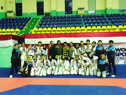 UKM Taekwondo Universitas Pancasila Kembali Mengukir Prestasi