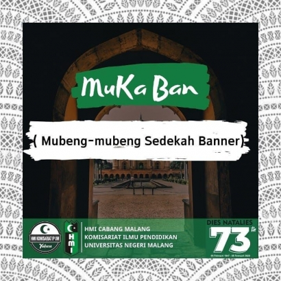 Muka Ban #1 (Mubeng-mubeng Sedekah Banner)
