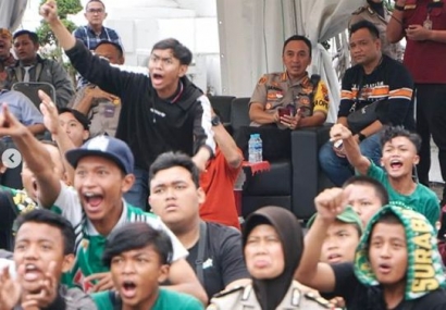 Jelang Laga Persebaya Vs Persik, Kediri Kapolrestabes Surabaya Beri Himbauan