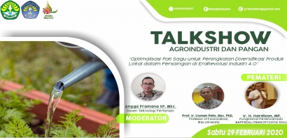 Talkshow Agroindustri dan Pangan