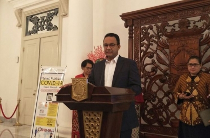 Membahas  Beda Kebijakan Anies dan Jokowi Soal Peta Sebaran Virus Corona