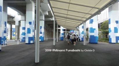 Stasiun Minami Funabashi, Walau Berada di Bawah Fly-Over Fasilitasnya Setara Bandara