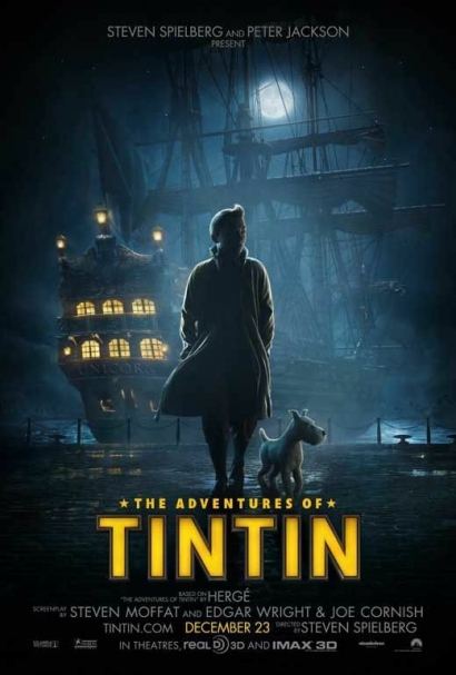 Film "Tintin Adventure of The Unicorn" dan Dongeng Bajak Laut