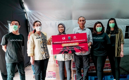 Akulaku Finance dan Bank Yudha Bhakti Salurkan Bantuan Alat Kesehatan ke Pemprov DKI Jakarta dalam Tangani Covid-19
