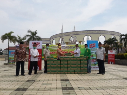 PW DMI Jateng Distribusikan Paket Cegah Covid-19 ke Masjid Se-Jateng