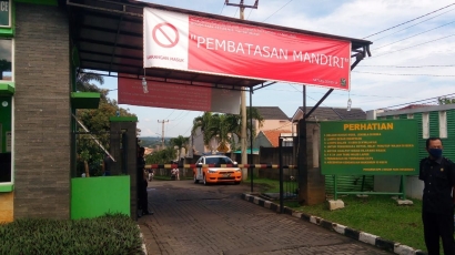 Hari Pertama Pembatasan Mandiri di Bogor Park, Banyak Warga Luar yang Belum Mengetahui