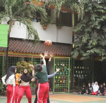 Classmeeting di SMKN 50 Jakarta