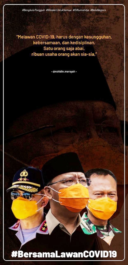 Gubernur Bengkulu Sering Beri Motivasi, Pasien Positif Covid-19 Akhirnya Sembuh
