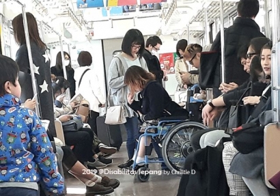 Sebuah Kesaksian tentang Disabilitas Jepang di Atas Kursi Roda