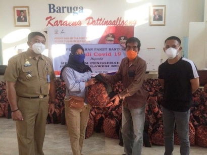 Gandeng GenPI SulSel-GenPI Poltekpar Makassar, Pemprov Bantu 45 Mahasiswa Tak Pulang Kampung