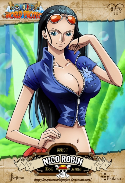 Nico Robin adalah Tokoh Paling Sexy dalam Jagad One Piece
