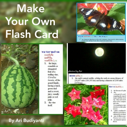 Belajar di Rumah, Siapa Takut? Yuk Buat "Flash Card" Bahasa Inggris Sendiri! (Tema Hewan dan Bunga)