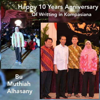Konsistensi Menulis di Kompasiana Selama 10 Tahun Itu Pencapaian Luar Biasa! Selamat Bu Muthiah Alhasany