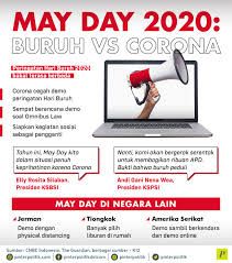 May Day 2020 Tanpa Nyawa dan Sejarah Hari Buruh Internasional
