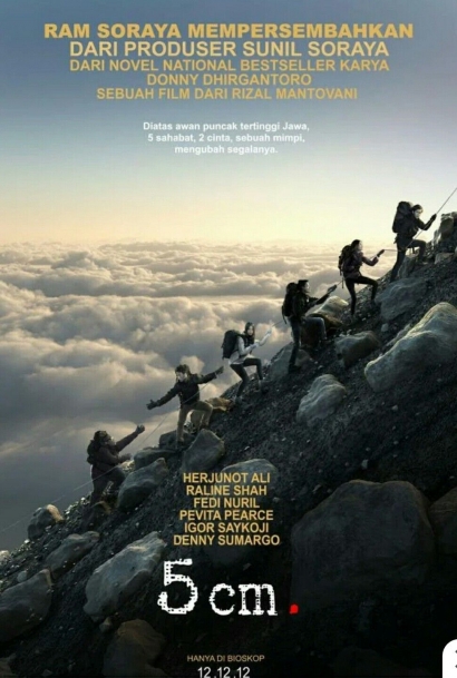 "5 cm", Film Bertema Solidaritas dalam Persahabatan Berlatar Gunung Mahameru