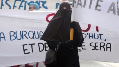Paradoks Burka, Masker di Masa Pandemi Korona Perancis
