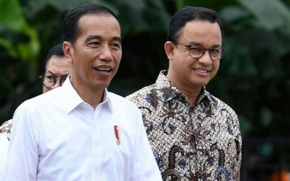 Anies Menjegal Jokowi di Batas Kota
