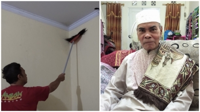 Bersih-bersih Rumah Sambut Lebaran Tradisi Keluarga Besar Haji Ramli Sejak Kecil