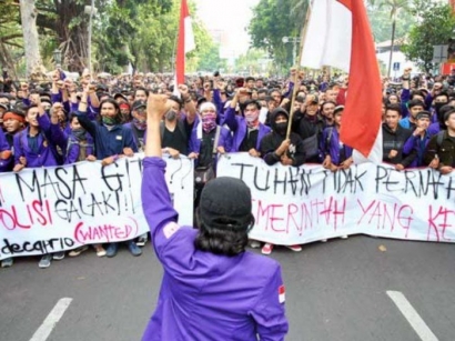 Demonstrasi Pemuda Pembungkam Busuknya Politik