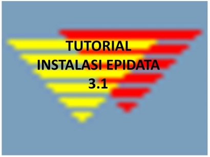 Instalasi Aplikasi Epidata 3.1