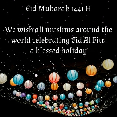 Happy Eid Al Fitr 1441 H