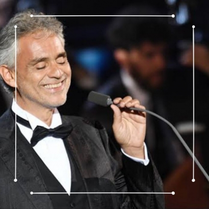 Prestasi Andrea Bocelli Buah Hasil Komitmen dan Kerja Keras dalam "The Music of Silence"