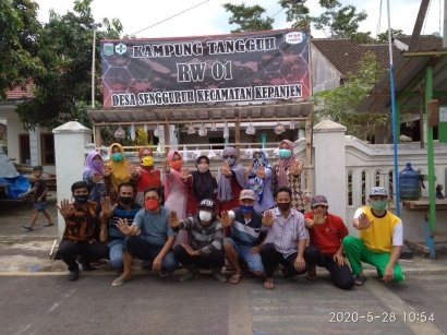 Partisipasi Mahasiswa KKN Universitas Negeri Malang dalam Mensukseskan Desa Sengguruh sebagai Kampung Tangguh