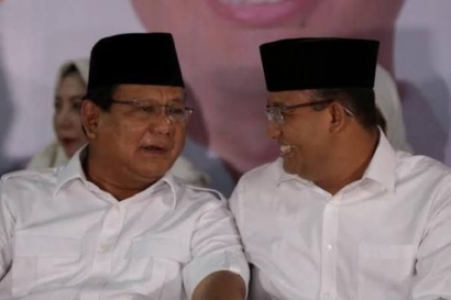 Prabowo dan Menyoal Anies Jika Jadi Ketum Partai Gerindra