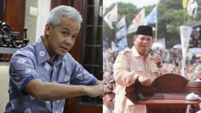 Elektabilitas Prabowo dan Anies pun Digusur Ganjar Pranowo