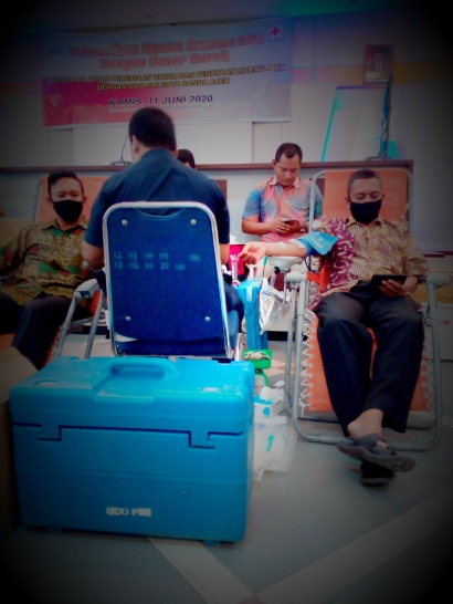 Aksi Donor Darah PUPR Aceh Dapat 62 Kantong