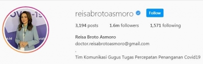 dr. Reisa Broto Asmoro: Influencer Baru untuk Normal Baru