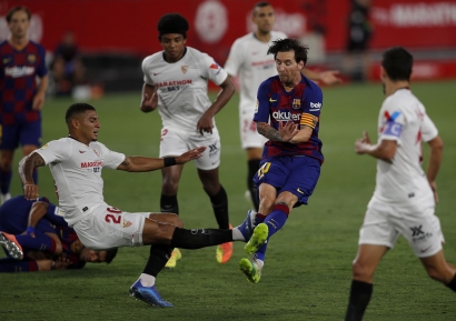 Memahami Marahnya Messi Kala Barca "Tersandung" di Markas Sevilla