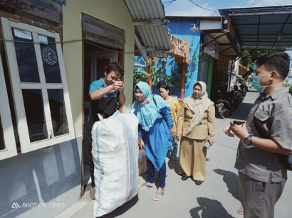 Camat Situbondo Kunjungi Bank Sampah Wijaya Mandiri, Kelurahan Dawuhan
