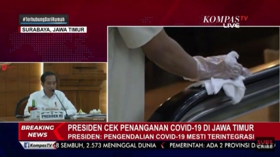 Penanganan Covid-19 Surabaya Raya, Jokowi: Saya Tunggu Progresnya Dua Minggu ke Depan