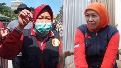 Beda Sikap Risma dan Khofifah terhadap Perintah Jokowi