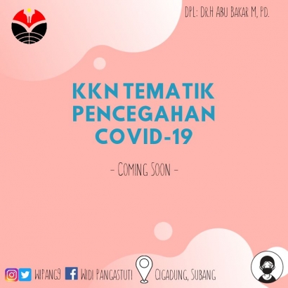 Cinta Bakti Edukasi Civitas UPI dalam Program KKN Tematik Pencegahan Covid-19 2020