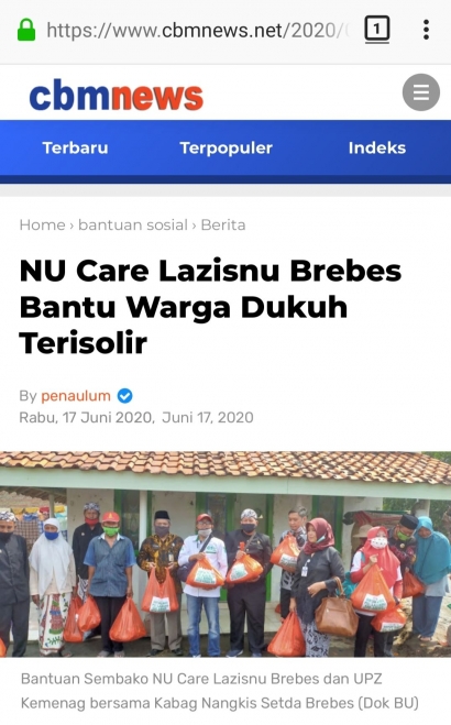 Kabupaten Brebes Punya Jurnalis Warga