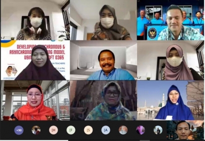 Guru-Guru Sekolah Indonesia di Luar Negeri Mengikuti Kursus Online