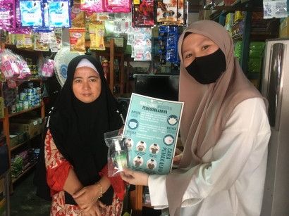 Mahasiswa UNS Laksanakan KKN dengan Mengedukasi Masyarakat Akan Pentingnya Pencegahan COVID-19 di Duri, Riau