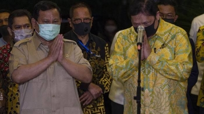 Di Tengah Ancaman Reshuffle, Prabowo-Airlangga "Cuek Bebek" Urus Politik