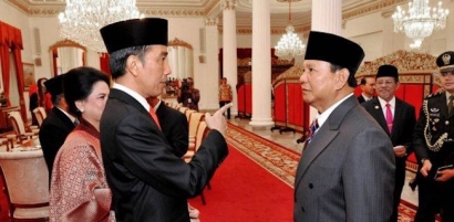 Jokowi "Menyenggol" Prabowo, Ada Hubungannya dengan Rapat Kertanegara?