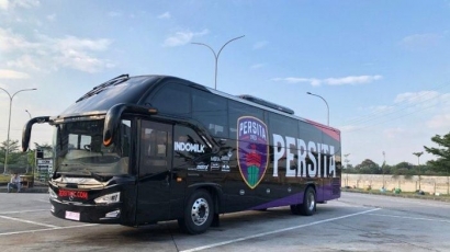 Bus Baru Persita Menambah Keseriusan Untuk Arungi Kasta Tertinggi Liga Indonesia